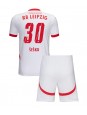 RB Leipzig Benjamin Sesko #30 Hjemmedraktsett Barn 2024-25 Korte ermer (+ bukser)